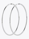Maria Black Senorita 50 Hoop Sølv ONE SIZE