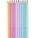 Faber Castell Fargestifter Sparkle Jumbo 10 stk