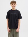 Jack & Jones Junior Frederiksberg T Shirt Relaxed Fit Svart (164 /14 år)