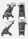 Ergobaby Metro 3 Reisevogn Deluxe Pearl Grey