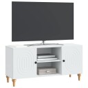  TV skap Hvit 102 x 34,5 x 50 cm Konstruert tre