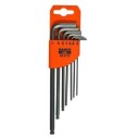 Bahco 7pc Ball Point Hex Key Set Imp Be-9775