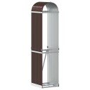 Vedholder brun 40x45x170 cm galvanisert stål