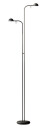 Vibia Pin Gulvlampe 1670 On/Off Svart