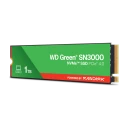 WD Green SN3000 1TB M.2 NVMe SSD PCIe 4.0 med 5000 MB/s Lesehastighet