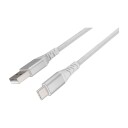 DACOTA PLATINUM USB-USBC KABEL 2M, HVIT
