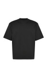 Weekday Relaxed Fit Short Sleeved Cotton T Shirt   Black   L