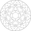 BREMBO 78B408A3 Bremseskive