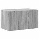  Veggskap grå sonoma 70x42,5x40 cm konstruert tre
