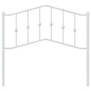  Sengegavl i metall hvit 100 cm 8721012211766