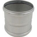 200 mm Dobbel muffe syrefast AISI316L/EN1.4404 BLÜCHER Rustfri