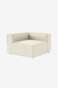 Homitis   1 seters sofa  Brinly Left   Natur