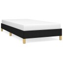 vidaXL Sengeramme svart 90x190 cm 3FT Single stoff