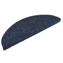 vidaXL Selvklebende trappematter 5 stk blå 56x17x3 cm nålestempel