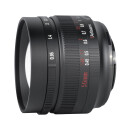 7Artisans 50mm f/0.95 Nikon Z-mount. Sort
