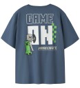 Name It Nkmjun Minecraft Ss Nreg Topbox Noos Bio   Blue   134 140
