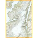 Calazo förlag Turkart Hardangervidda vest, Trolltunga & Folgefonna 1:50 000 OneSize, NoColour