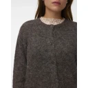 Vero Moda Novah Strikket Kardigan med Knapp Brun L