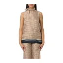 Max Mara Studio, Dame, Topper, Flerfarget, L,
