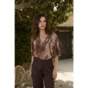 Riccovero Dame Bluser & Skjorter Brun 2XL,
