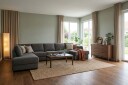 Optus 6 seters U sofa med divan og sjeselong høyre   Mørkegrå