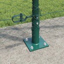  Gjerde med innlegg. grønn 1.2 x 100 m PVC belagt stål