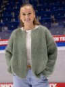 ADA cardigan jadegrønn