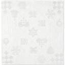 Juna  Natale stoffserviett 45x45 cm offwhite