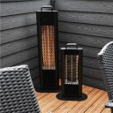 HEAT1 terrassevarmer under bord modell 1200 watt. Inkl. Fjernkontroll