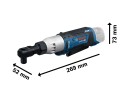 Bosch Skralleskaft Grc 12 v-60 Uten Batteri Og Lader