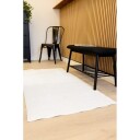 Plastteppe Hilma Plain - 70x250 cm, Hvit