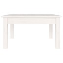 vidaXL Salongbord hvit 55x55x30 cm heltre furu