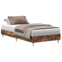  Sengeramme uten madrass røkt eik 90x200 cm konstruert tre 861052