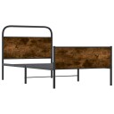  Sengeramme uten madrass sonoma eik 100x200 cm konstruert tre 8721158564818