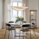 New Works Florence Bordsramme Stor Metallisk Hvit