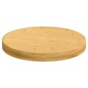  Bordplate Ø40x4 cm bambus 352686