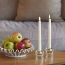 Edelweiss   LED kronelys 2,2x22 cm 2 stk ivory
