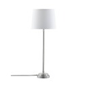Kent Bordlampe med Hvit lampeskjerm 59cm