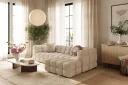 Elise 4 seters Sofa med Sjeselong Høyre   Beige