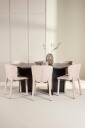Venture Home   Spisebord Strada med Astoria stol   Beige