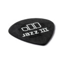 Dunlop Tortex Pitch Svart Jazz III .50mm 12 Pick Pack