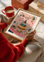 Christmasdinnerno01 Plakat Plakat / 50x70cm