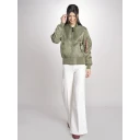 Alpha Industries Dame Jakker Grønn L,