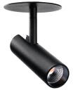 Sg Armaturen As Tube Micro R takspot for innfelling 15W 2700 kelvin dimbar RA98 - Svart