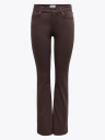Only Blush Mid Flared Colour Pant Sort S/30