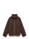 Vero Moda Vmkarla Teddy Jacket Noos   Brown   XL