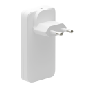 Dbramante1928 Re-Charge Pro EU Slank 65W USB-C og USB-A Mobillader Hvit