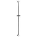vidaXL Dusjhodeholder Krom 101 cm Rustfritt stål