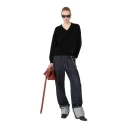 Max Mara Dame Jeans Blå L,