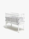 Alice & Fox Sengekant Bedside Crib, Grey